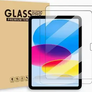 2-Pack Screen Protector for iPad 10th Gen 10.9-Inch (2022), iPad 11, 9h Hardness, Anti-Fingerprint, Anti-Glare, Scratch-Resistant, HD Clear