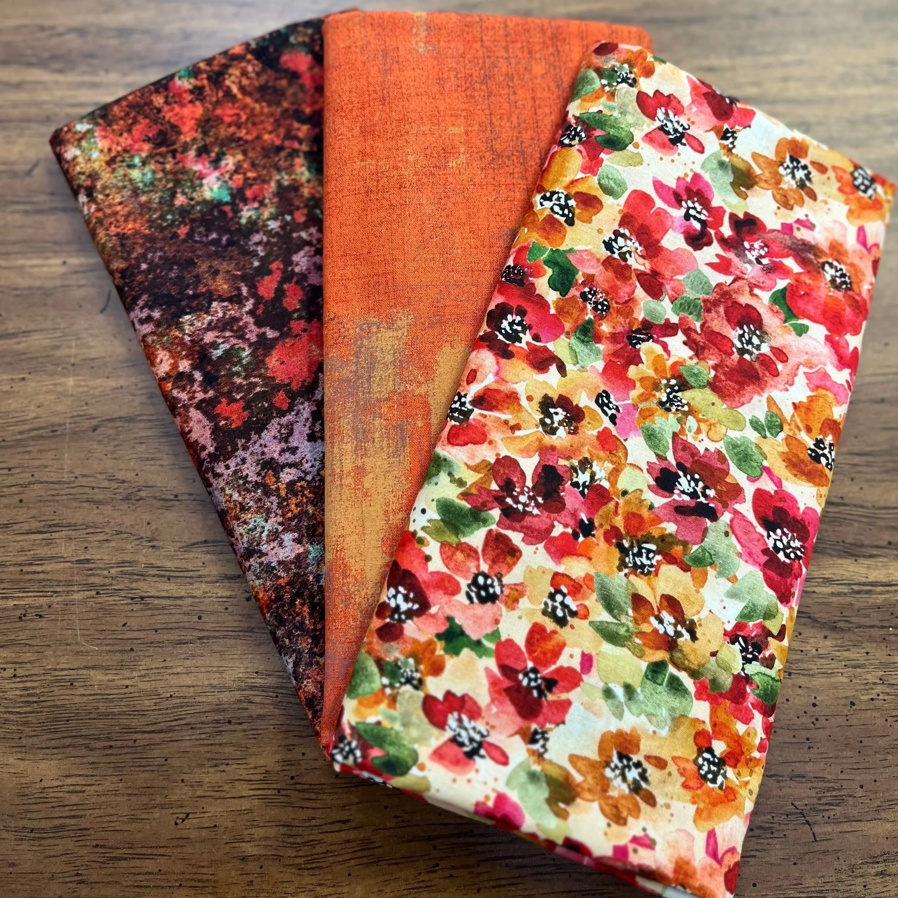 Complete 3.5 Yard Quilt Kit – Fabric Bundle + Fabric Cafe Easy Peasy Book (3.5 Yards Total)