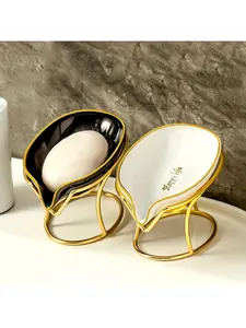 1PC Household Minimalist Iron Draining Soap Holder, Storage & Organizer for Bathroom, Shower & Home Use