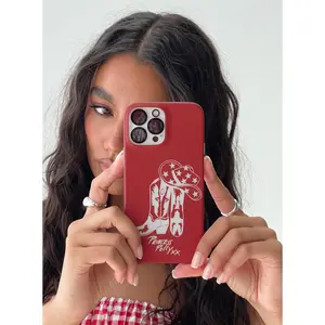 Cowboy Dreams iPhone Case Red