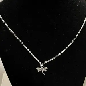 Dragonfly Necklace - Elegant Silver Chain with Delicate Insect Charm for Fashion Jewelry