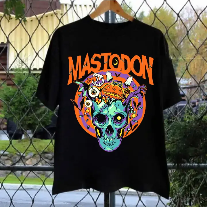 Mastodon Tour 2026 Shirt Emperor Of Sand Hushed And Grim Blood And Thunder Vintage Graphic Tee Collection HY5615