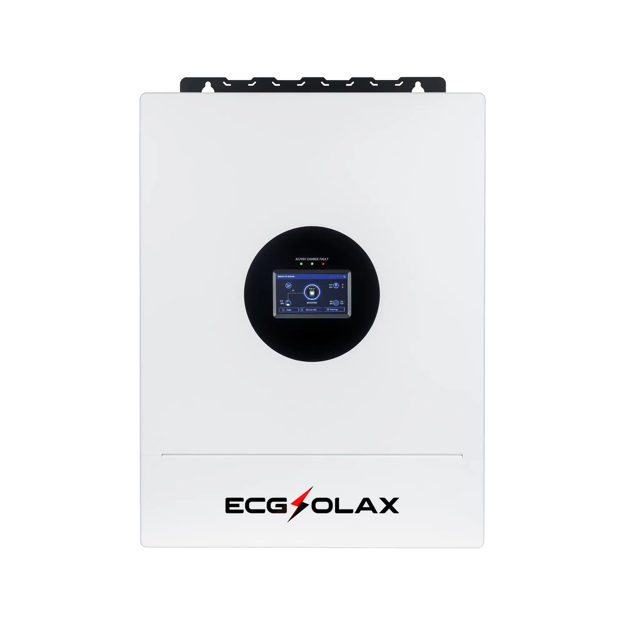 ECGSOLAX 8000W / 12500W 48V Solar Hybrid Inverter 120V/240V AC Split Phase, Pure Sine Wave output, 50AH 60Hz auto, built in 200A MPPT Controller Home Outdoor