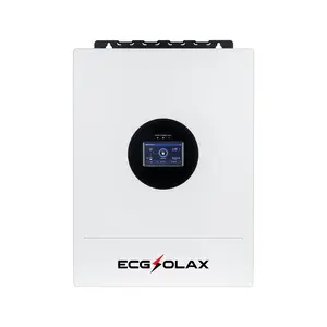ECGSOLAX 8000W / 12500W 48V Solar Hybrid Inverter 120V/240V AC Split Phase, Pure Sine Wave output, 50AH 60Hz auto, built in 200A MPPT Controller