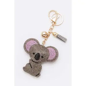 Crystal Koala Bear Keychain