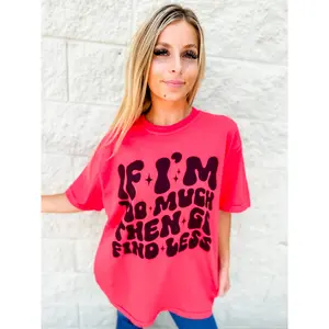 Find Less FRONT Graphic Tee