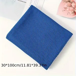 1 Piece or 6 Pieces Ice Fiber Sports Towel for Gym and Training, Quick Dry Cooling Fabric in Multiple Colors, High Performance Sweat Absorbing Towel, Quick Drying Towel