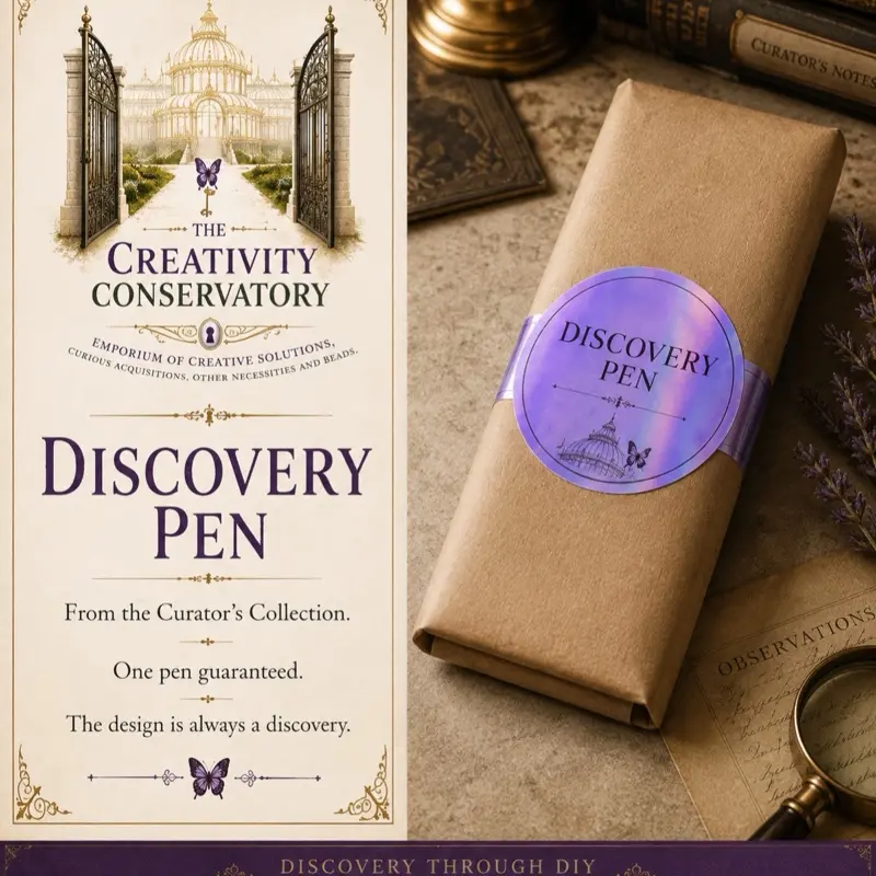 Discovery Pen | Curator’s Desk | Discovery Edition | Premium Beadable Pens