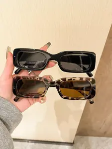 Trendy Tinted Lens Glasses, Retro Outdoor Glasses, Stylish Glasses, Fashion Accessories for Women & Men for Everyday Use