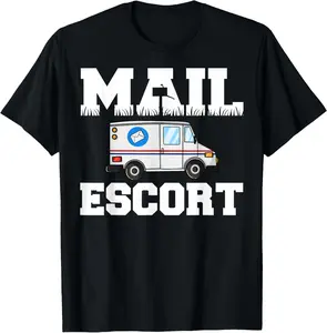 100% Cotton Postal Service Mailman US Postman Worker T-Shirt
