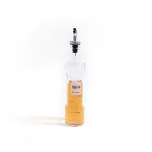 GLASS OIL BOTTLES - 2 & 4 PACK