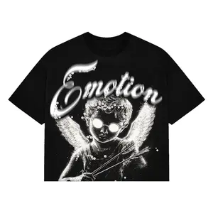 Mixed Emotion Pearl Tee Black