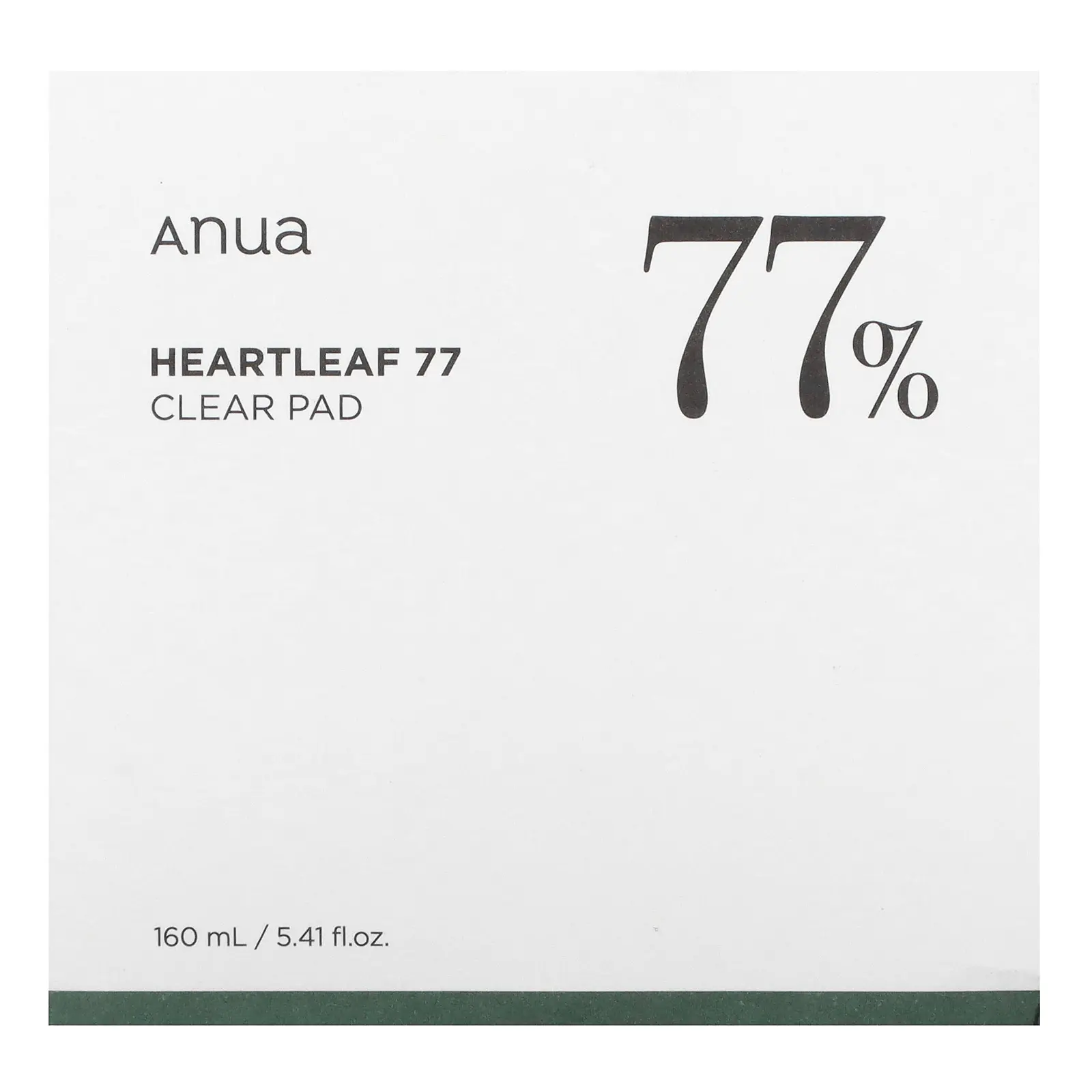Anua Heartleaf 77 Clear Pad, 5.41 fl oz (160 ml)