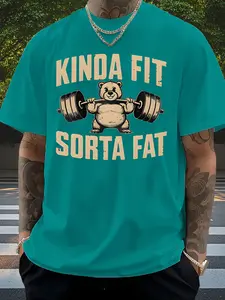 Funny Weightlifting Bear Tee – Heavyweight Gym Shirt