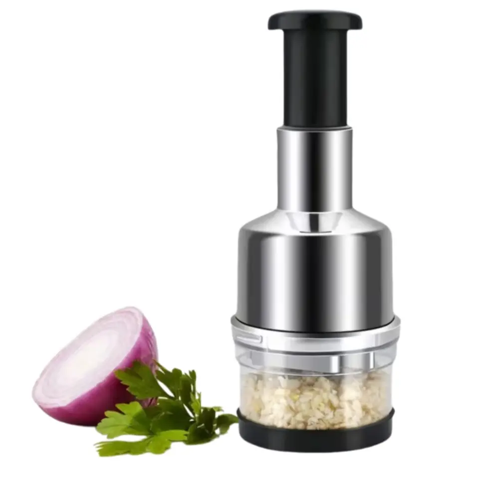 1pc Manual Hand Chopper - Versatile Food Dicer, Vegetable Slicer And Onion Chopper, Handy Nut Chopper, Garlic Mincer And Onion Cutter - Efficient And Quick Kitchen Aid, Christmas gifts