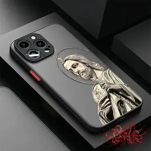 Saint Jude Art Print Element-design Phone Case for iPhone 16 15 14 Pro Max 13 12 11 XR XS Plus Durable Cover Protection Screen Protector Shockproof Casing