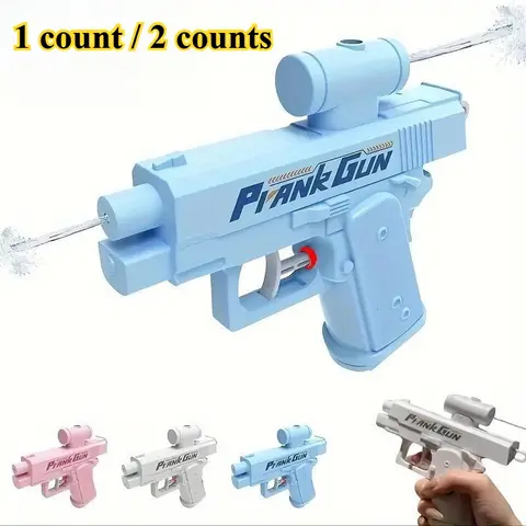 Funny Creative Double-Sided Anti-Water Gun, 3 Colors Available, Ideal for April Fools' Day and Easter, Perfect Party Gift, Squirt Guns, Waterblaster