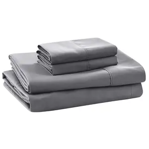 Modern Threads Solid 4-Piece sheet set Stone King