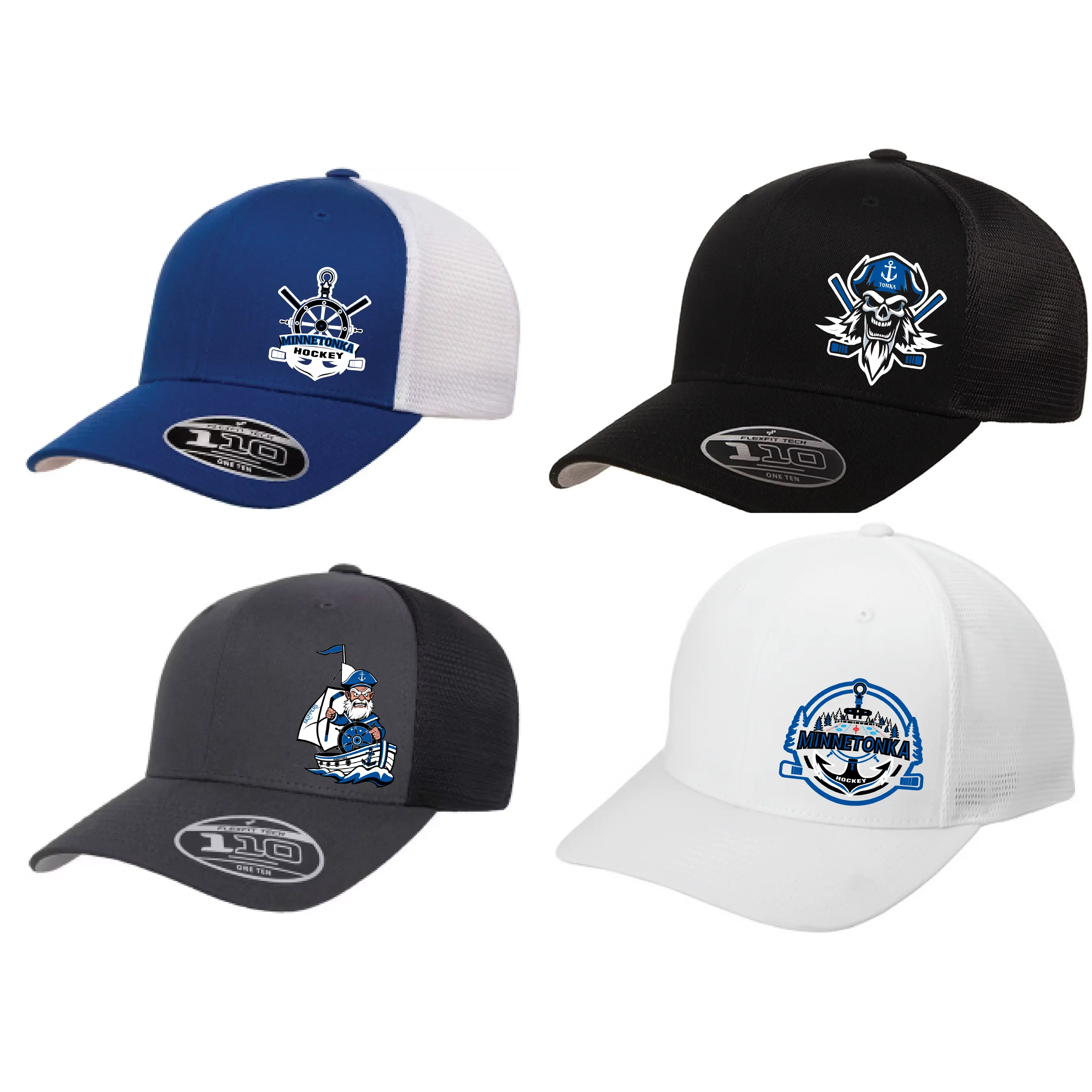 Hockey 110 FlexFit Mesh Snapback Hat