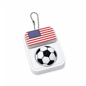 Soccer Fidget Toy with American Flag – Satisfying Clicks