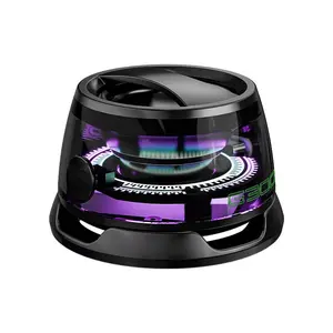 G300 Magnetic Bluetooth-compatible Multifunctional Wireless Speaker, Portable with Phone Holder, RGB Function Speaker for Camping, Parties and Computer Desktop Use, Audio