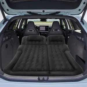 CNCEST Inflatable Bed Mattress SUV Car Sleeping Travel Camping Seat Truck Cushion and Air Pump Mattresses Camp Gadgets