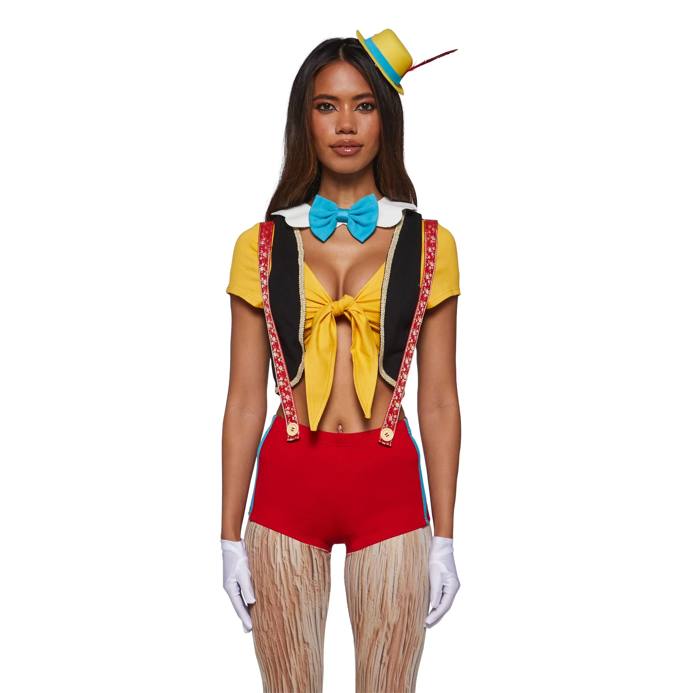 Wooden Puppet Boy Costume