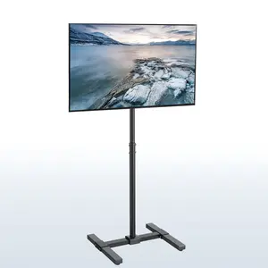 Height Adjustable TV Floor Stand - 13" to 65" Screens