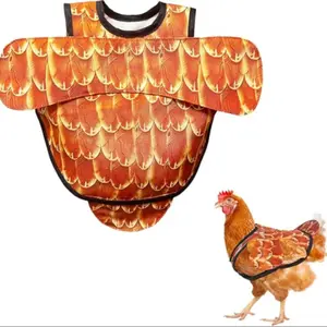 Durable Hen Harness with Adjustable Straps, Breathable Anti-Hook Apron, Extended Shoulder Protection, Comfortable Back Support for Hens, Chicken