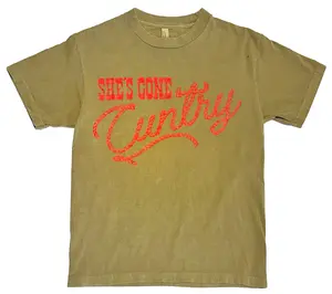 She's Gone Cuntry Boxy T-Shirt