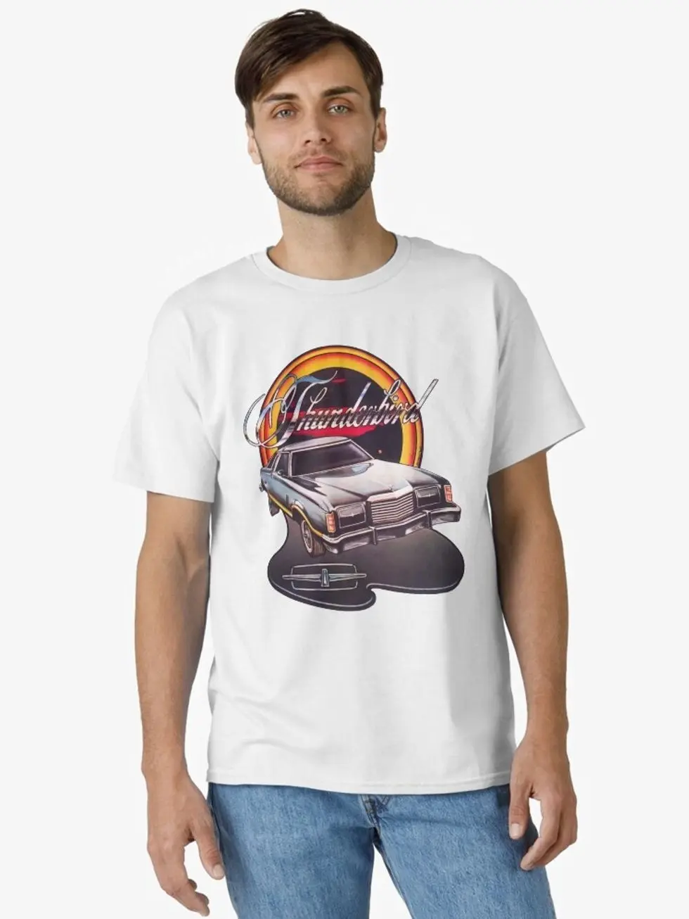 Thunderbird  Classic T-Shirt Classic Muscle Cars, JDM Legends & Gifts for Car Lovers