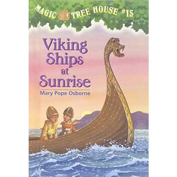 USED Book - Viking Ships at Sunrise (Magic Tree House) by Mary Pope Osborne (Unknown) - english