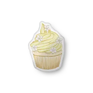 Flower Cupcake Pillow