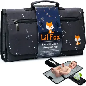 Baby Outdoor Foldable Diaper Changing Pad, Portable Travel Diaper Mat for Infants, Convenient Baby Care Accessory, Diaper Bag, Multifunctional Diaper Bag