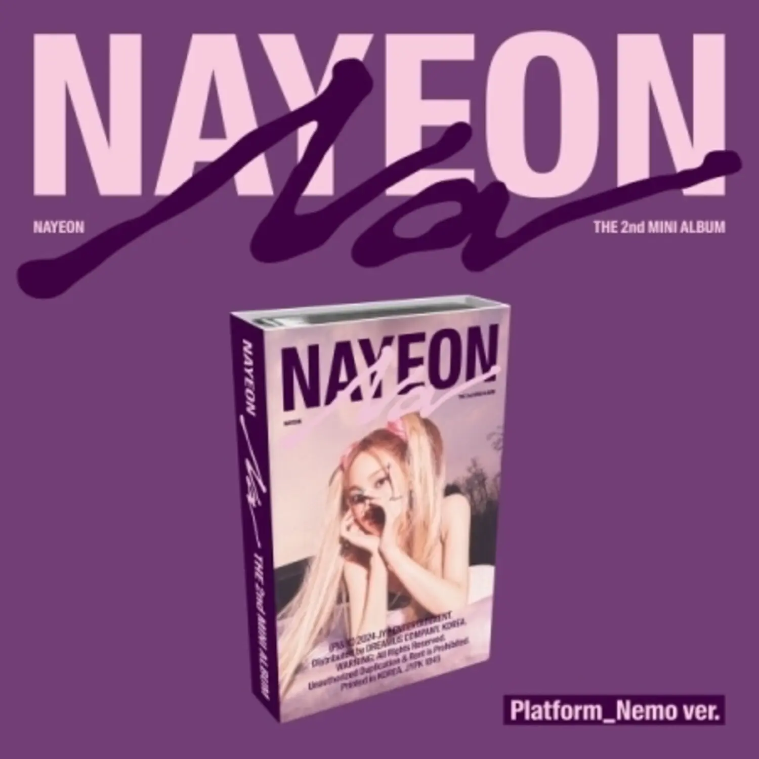 Nayeon - NA Nemo QR Card Version Discless Digital Music [Korean, JYP Entertainment, No Age Restriction] Asia-Import Digital Download