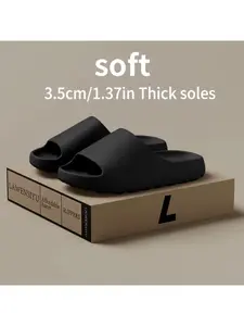 EVA slip-resistant lady slippers home platform slippers comfortable and light indoor and outdoor home slippers Non Slip Footwear
