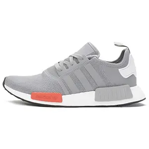 Adidas Originals NMD R1 Light Onix Low-Top Sneakers for Men and Women, Featuring Comfort, Slip-Resistance, and Lightweight Design in Gray