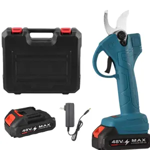 Garden Shear High-Quality Pruning Tool with 48V MAX Lithium-ion Battery Brushless Motor SK5 Blade for Efficient Cutting and Trimming of Plants and Shrubs