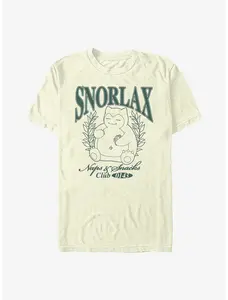Snorlax Collegiate T-Shirt Unisex S_5Xl Graphic Band Tee