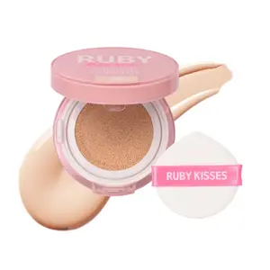 Ruby Kisses Cushion Foundation Compact - Full Coverage with Skincare Benefits, Suitable for Light to Dark Shades Ruby Kisses Cushion Foundation Compact - Full Coverage with Skincare Benefits, Suitable for Light to Dark Shades