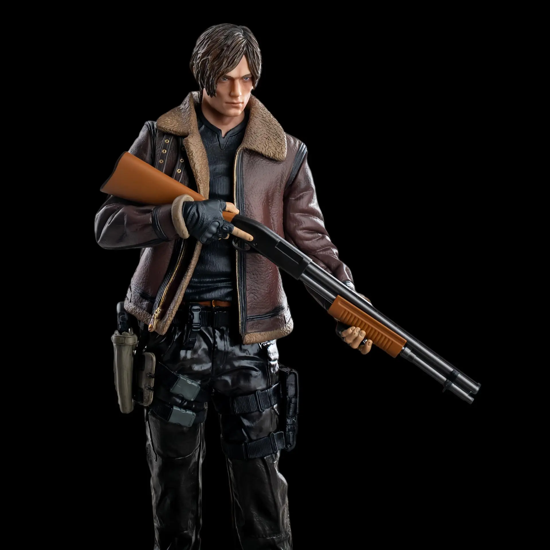 Spot, Resident Evil, Zombie Hunter, Leather Man, Lyon Figure Game merchandise model gift