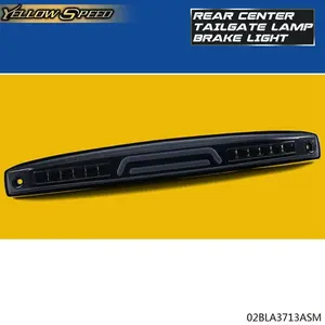 Fit For 2003-06 Dodge Ram Smoked Lens LED Rear Center Tailgate Lamp Brake Light