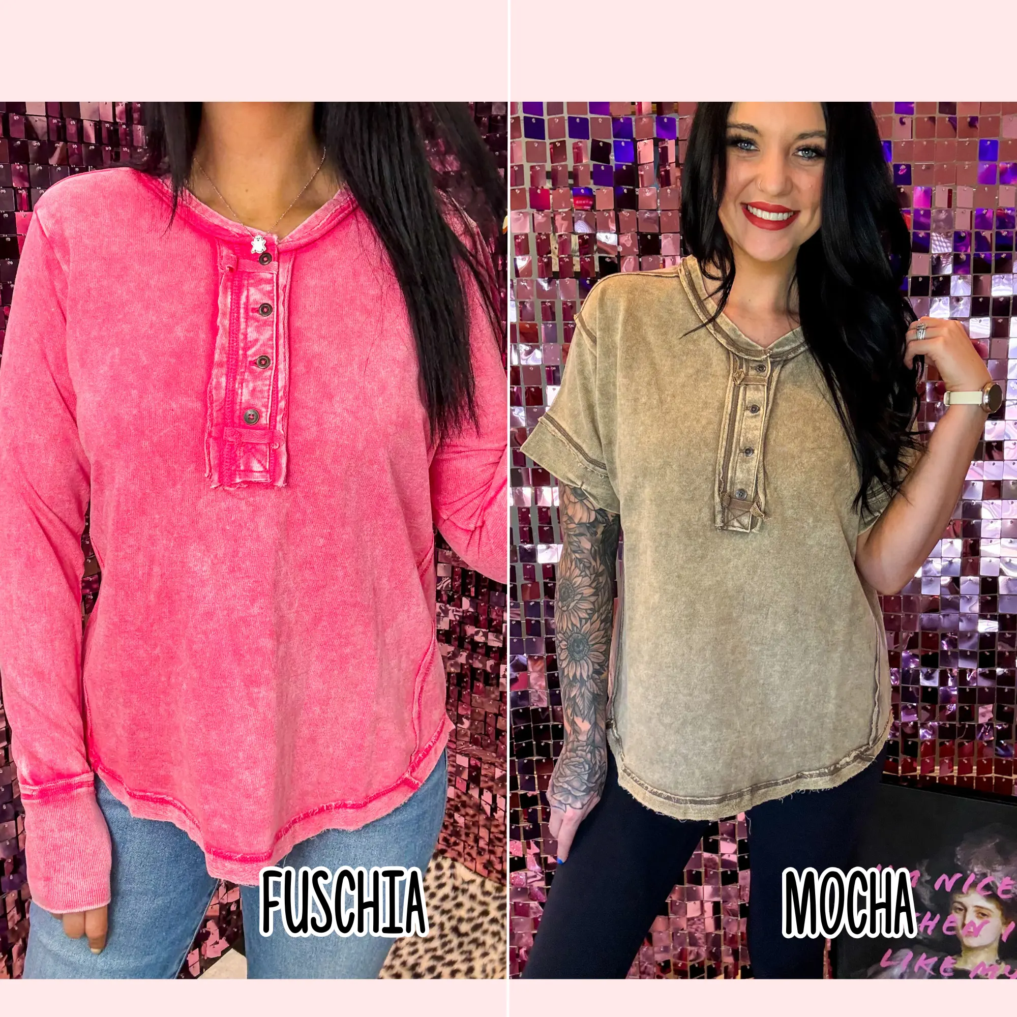 The Maya Oversized Acid Washed Top
