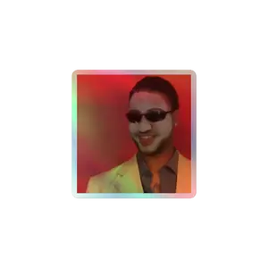 Tom Cruze Holographic Sticker