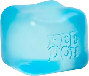 NeeDoh Cube Schylling  Nice Cube Sensory Squeeze  with Super Solid Squish for Stress Relief 2.25" Cube Stress Limited Edition