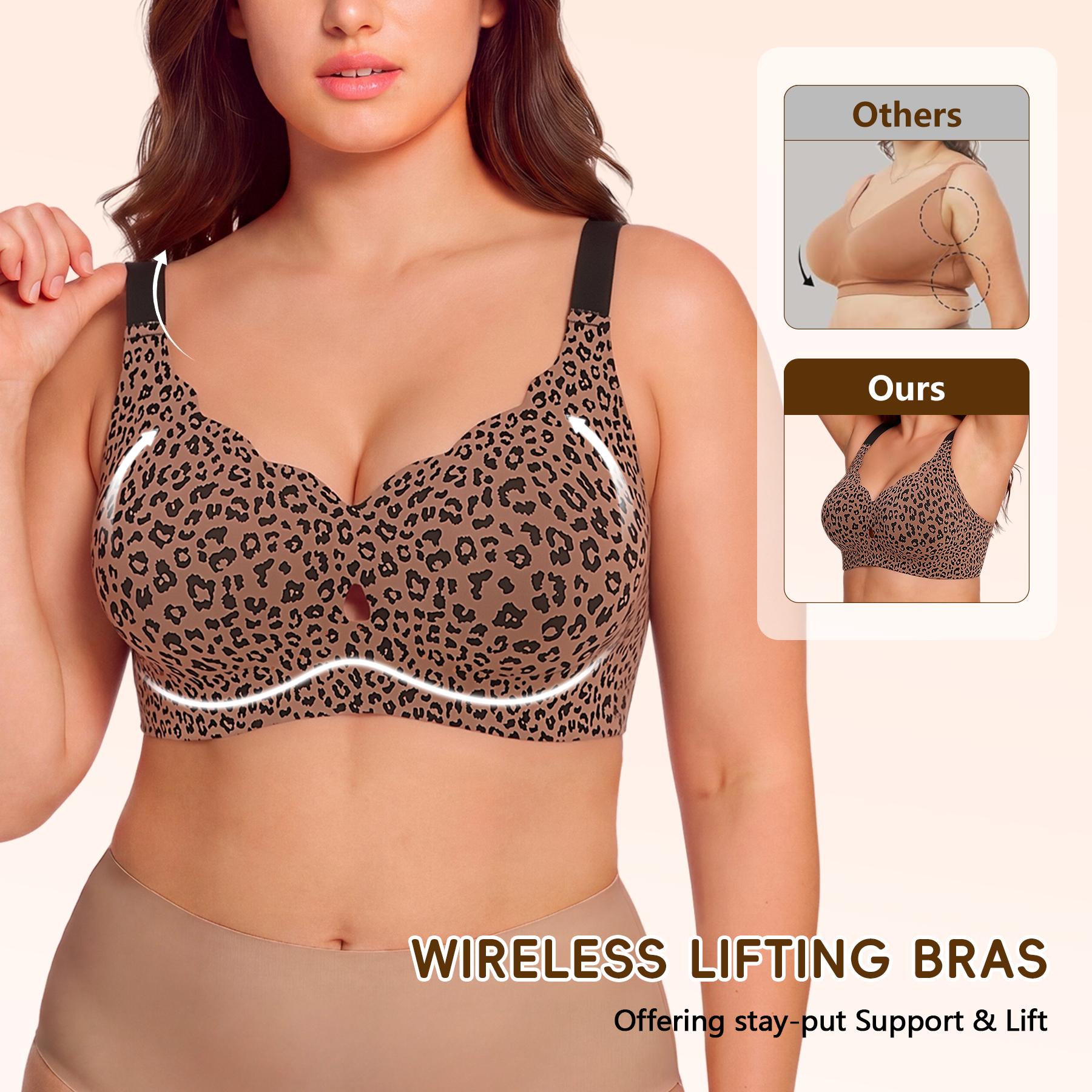 Herbfree Women Jelly Bra Full Coverage With Ventilation Holes Wireless Comfortable Everyday Bras