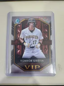 Konnor Griffin [Mojo] #VIP-20 2025 Bowman Very Important Prospects Chrome Edition Pirates Baseball Card Collectible