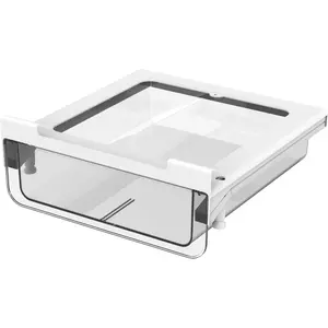 Under Cabinet Pull Out Spice Organizer for Drawer, Under Shelf Storage Drawer Hanging Basket Holder for Cupboard Cabinet Pantry