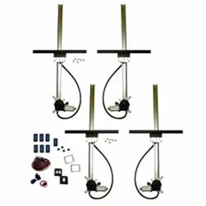 AutoLoc Power Accessories AUTPW55037 4 Door Flat Power Window Kit 7 number3sw