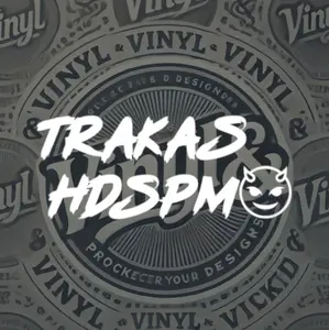 TRAKAS HDSPM-Decals Para Autos y Vidreos - Decal Original con Materiales de Alta Calidad